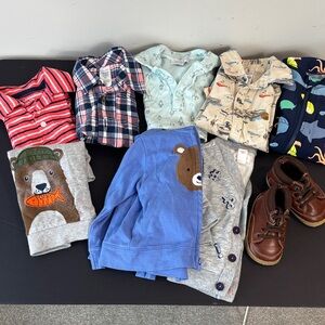 Boys bundle set lot of clothes Kids size 6-12 months